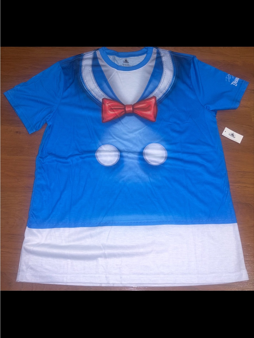 Official Disney Store Donald Duck Cosplay/Costume Shirt